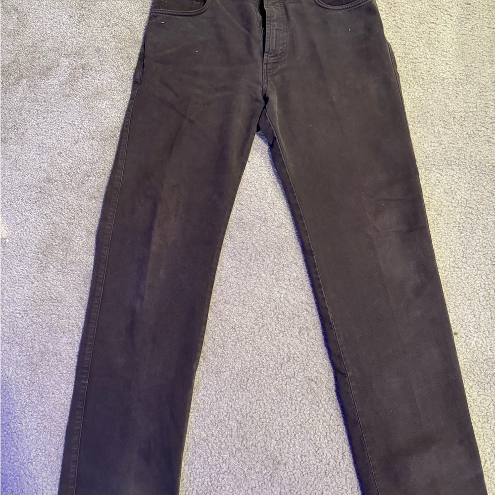 Zegna Sport casual pants/jeans material soft. Brown color and 32x32